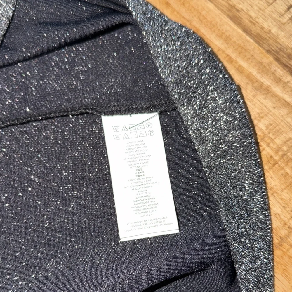 Michael Kors Silver Long Sleeve Top